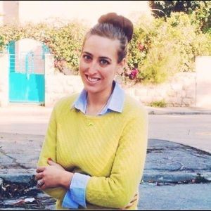 H&M Cashmere Cable Knit Sweater -  3/4 sleeve